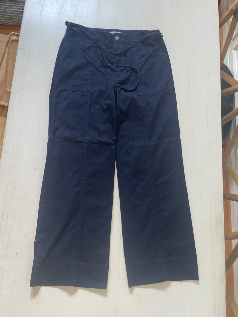Loft Women’s wide legged Navy Casual Pants